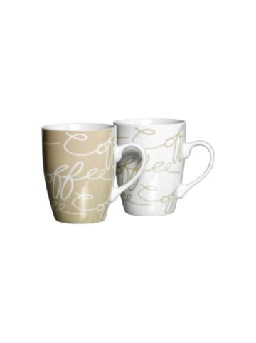 Ritzenhoff & Breker 2er Set Kaffeebecher Cornello 250 ml in bunt
