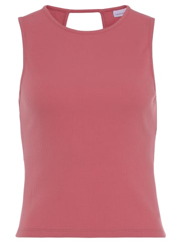 LASCANA Ripptanktop in koralle