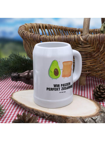 Mr. & Mrs. Panda Humpen Avocado Toast mit Spruch in Weiß
