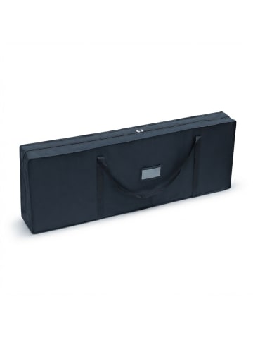 relaxdays Geschenkpapier Aufbewahrung in Schwarz - (B)82 x (H)34 x (T)13 cm