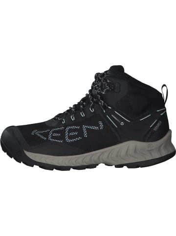 Keen Wanderstiefel in black/blue glass