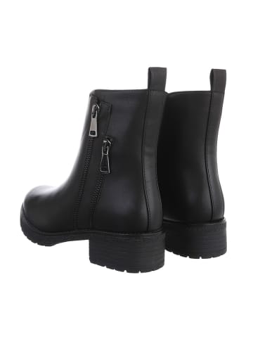 Ital-Design Stiefelette in Schwarz