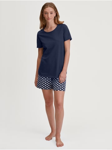 Calida Pyjama in peacoat blue