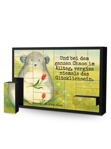 Mr. & Mrs. Panda Befüllbarer Adventskalender Chinchilla Blume De... in Weiß