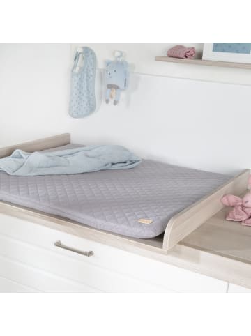 roba Wickelauflage 'roba Style' - Gesteppte Oberfläche - Silbergrau