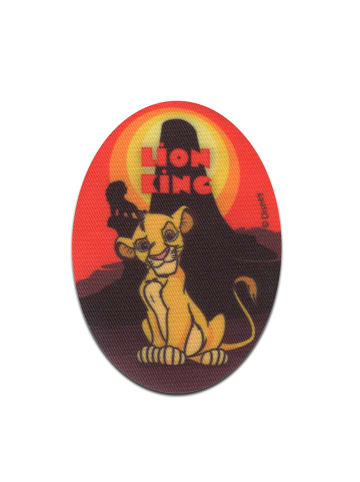 Disney König Der Löwen Lion King Simba TierApplikation Bügelbild inOrange