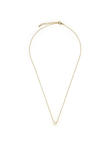 Luxenter necklace with 18-K yellow gold finish - Alphabet