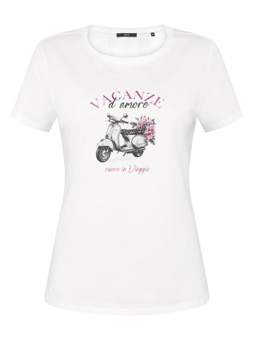 Zero Shirt mit Print in Patch Cream/Pink