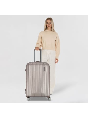 Polestream Moonrock 4 Rollen Trolley L 78 cm mit Dehnfalte in rosesilver brushed