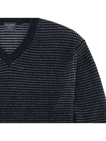 OLYMP  V-Pullover für Herren in marine