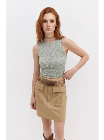 Alexa Dash Blouse in Khaki