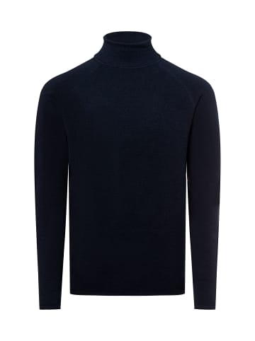 Nils Sundström Strickpullover in marine - 0005