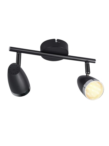 ZMH Deckenleuchte LED Drehbar Modern, Grau 2-flammige Warmweiß 3000 K