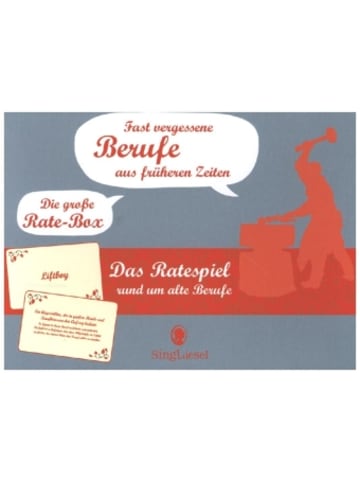 Singliesel Spiel - Fast vergessene Berufe aus früheren Zeiten (Kartenspiel)