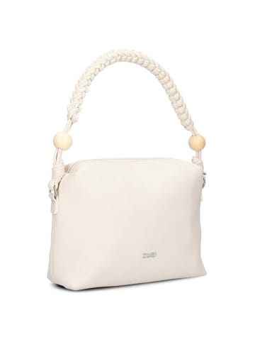 Zwei Perla PE60 - Schultertasche 27 cm (off-white) in off-white
