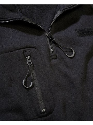 Pullover "Tactical Sweat Troyer" in Schwarz