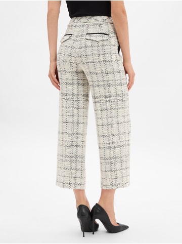 MARC CAIN COLLECTIONS Hose Wukari in ecru schwarz