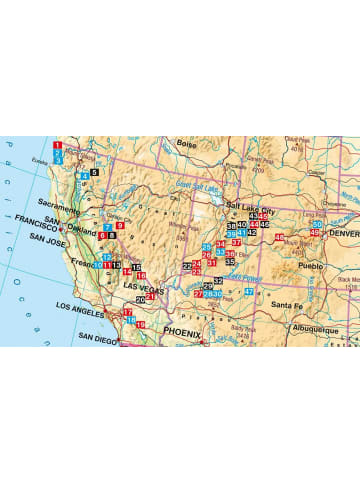 Bergverlag Rother USA - Südwesten | Nationalparks und Naturlandschaften. 50 Touren. Mit GPS-Tracks