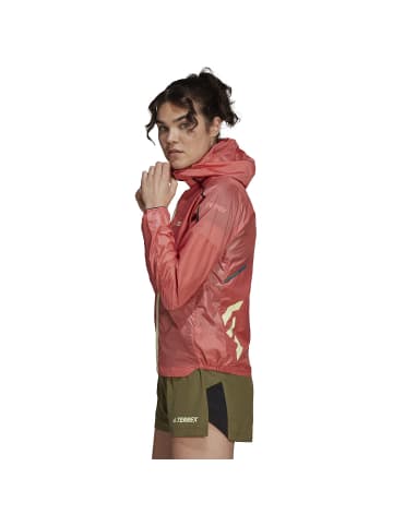 adidas TERREX AGRAVICWINDWEAVE JACKETW in Rot