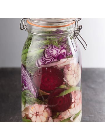 Kilner KILNER | Einkochglas, CLIP ROUND, klar, 1,5 L