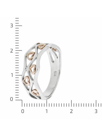 Zeeme Ring für Damen in silber