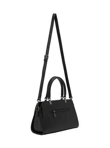 faina Women Handbag in Black Green
