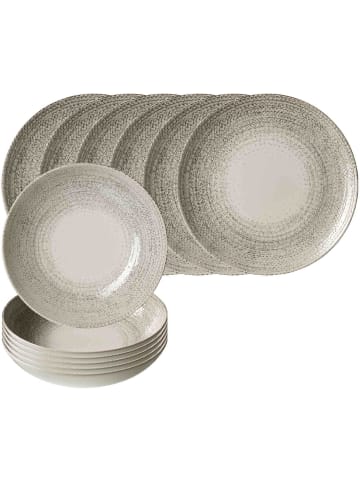 Ritzenhoff & Breker 12er Set Tafelservice Rimini in grau