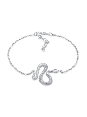 Elli Armband 925 Sterling Silber Schlange in Silber