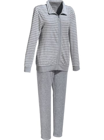 Erwin Müller Nicki Freizeitanzug in grau meliert