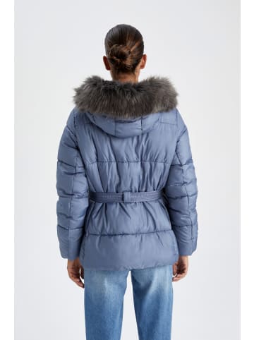 DeFacto Winterjacke RELAX FIT in Blau