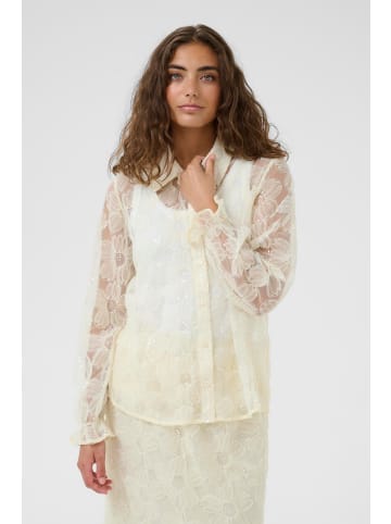 CULTURE Langarm - Hemd CUmera Loose fit in Lemon Meringue