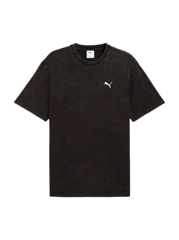 Puma T-Shirt 'ESS ELEVATED' in schwarz