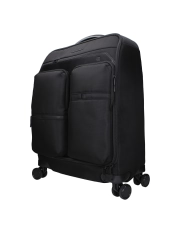 Piquadro Schwarz Stoff Gepäck und Reise