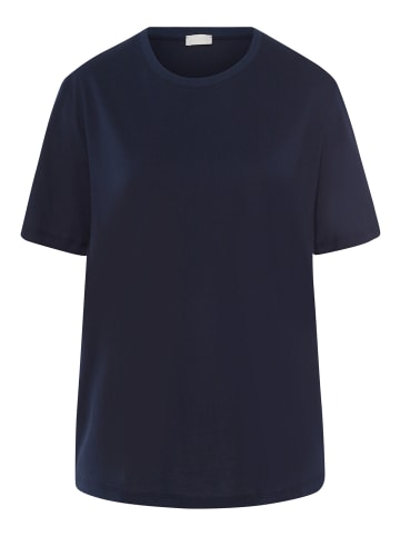 Hanro T-Shirt Natural Shirt 1er-Pack in Dunkelblau