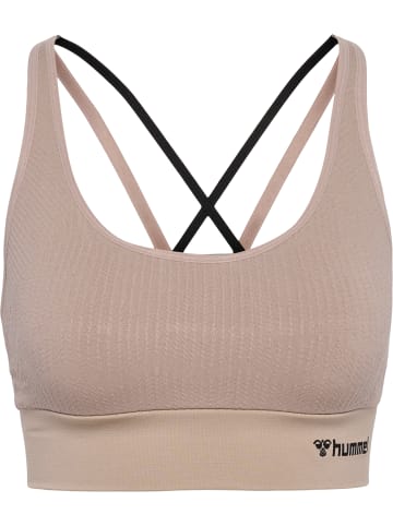 Hummel Hummel Sports Top Hmlmt Yoga Damen Atmungsaktiv Schnelltrocknend Nahtlosen in CHATEAU GRAY