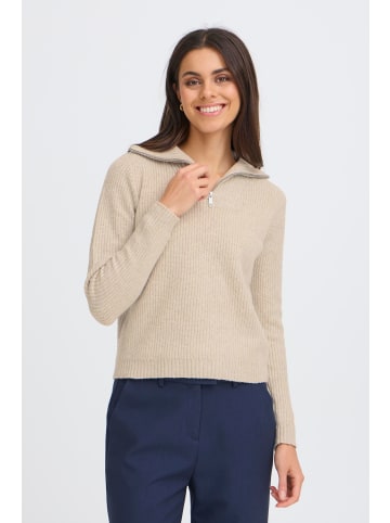 Oxmo Troyer OXBMMOLARA HALFZIP in Natur
