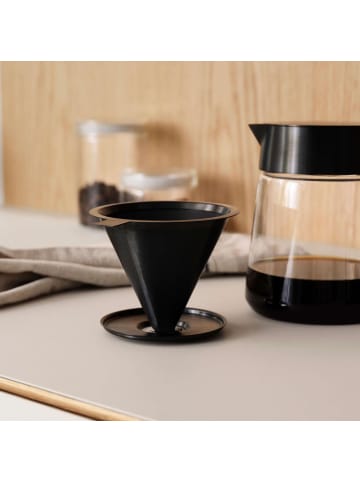 Stelton Kaffeefilter Nohr in Black Metallic