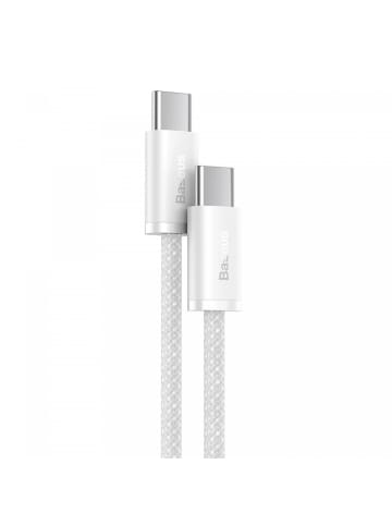 Baseus Dynamic Series Kabel USB-C / USB-C 100W Schnellladekabel in Weiß