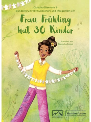Monterosa Buch - Frau Frühling hat 30 Kinder