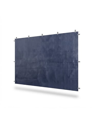 relaxdays 3 x Pavillon-Seitenteile in Blau - 2 x 3 m