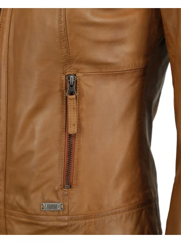 Mustang Lederjacke 31019267 in cognac