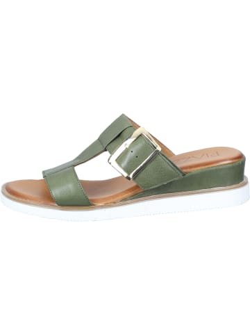 Piazza Klassische Pantoletten in grün