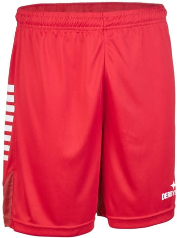 Derbystar Sporthose "Hose Kurz Madrid V25" in Rot