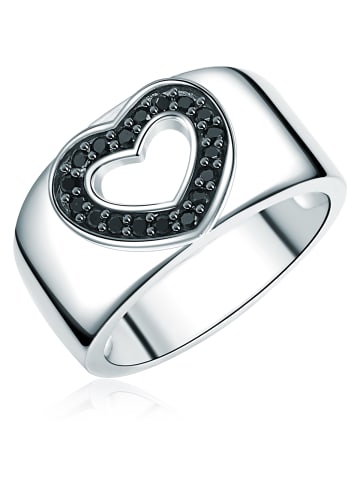 Rafaela Donata Ring Herz Sterling Silber Zirkonia in silber