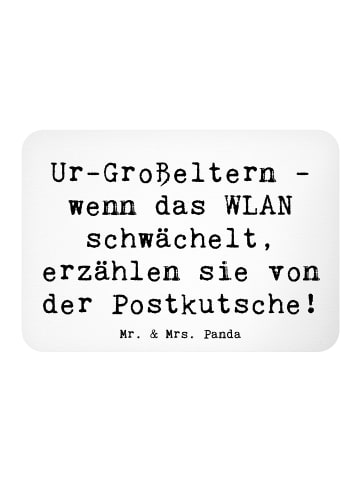 Mr. & Mrs. Panda Kühlschrankmagnet Spruch Ur-Großeltern Geschich... in Weiß