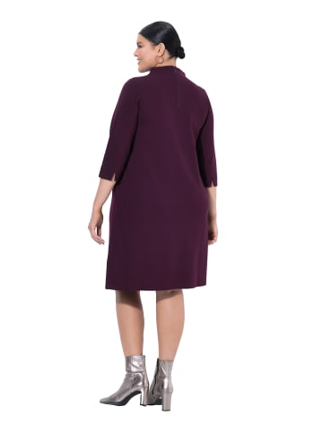 Ulla Popken Kleid in dunkle pflaume