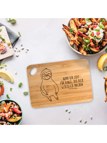 Mr. & Mrs. Panda Brett Faultier Zufrieden mit Spruch in Braun