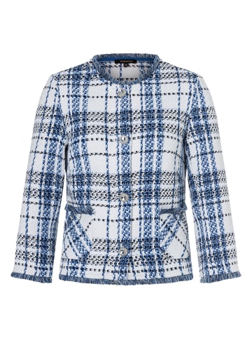 More & More Karoblazer in check boucle