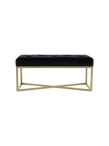 Kayoom Sitzbank Cameron in schwarz - gold