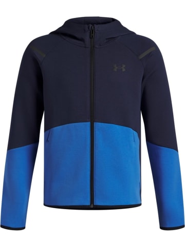 Under Armour Fleecejacke/Fleecepullover "Unstoppable Fleece Full-Zip" in Blau